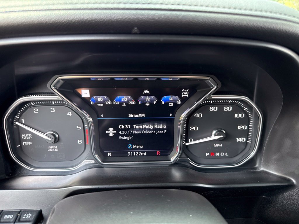 Used 2021 SATIN STEEL METALLIC GMC AT4 image 41