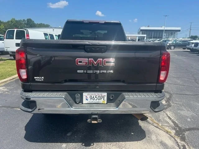 Used 2021 BROWNSTONE METALLIC GMC 4WD Crew Cab Standard Bed image 6