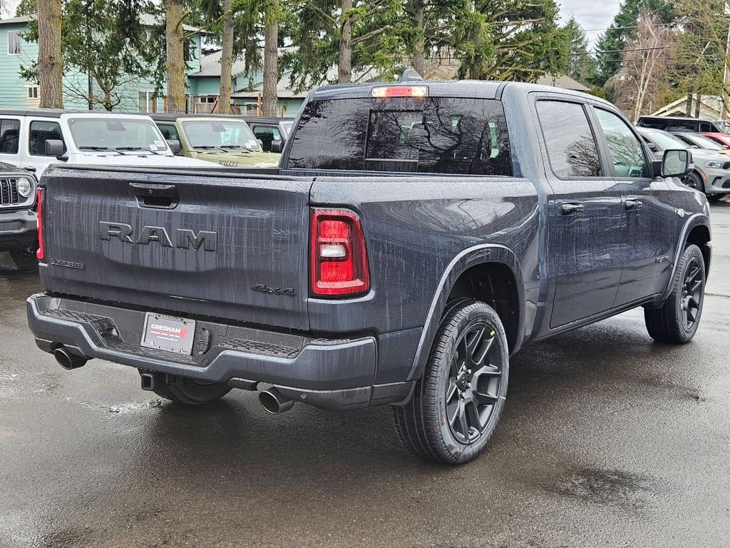 New 2026 Forged Blue Metallic Exterior Paint RAM Laramie image 7