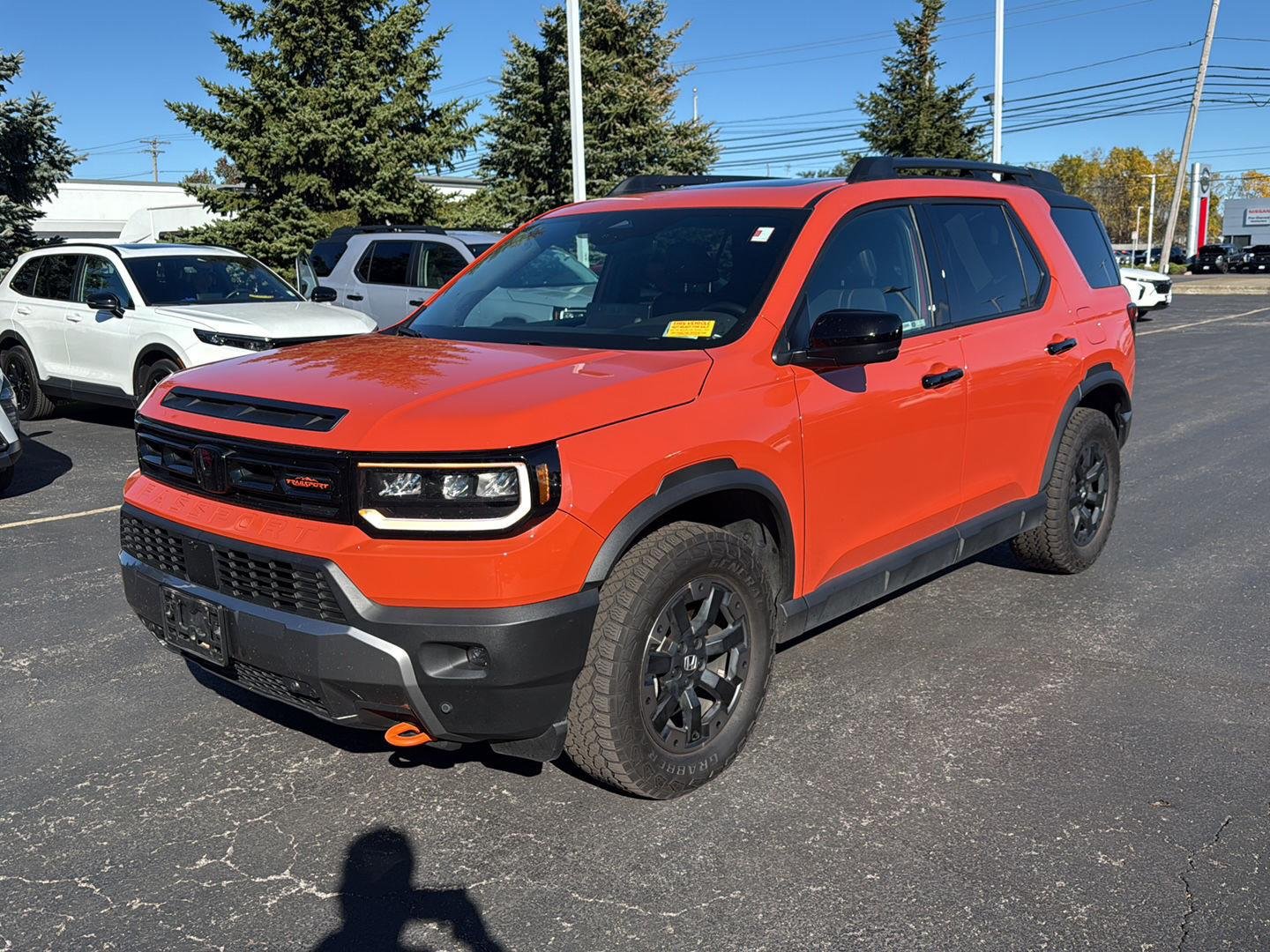 Used 2026 Sunset Orange II Honda TrailSport Elite image 2