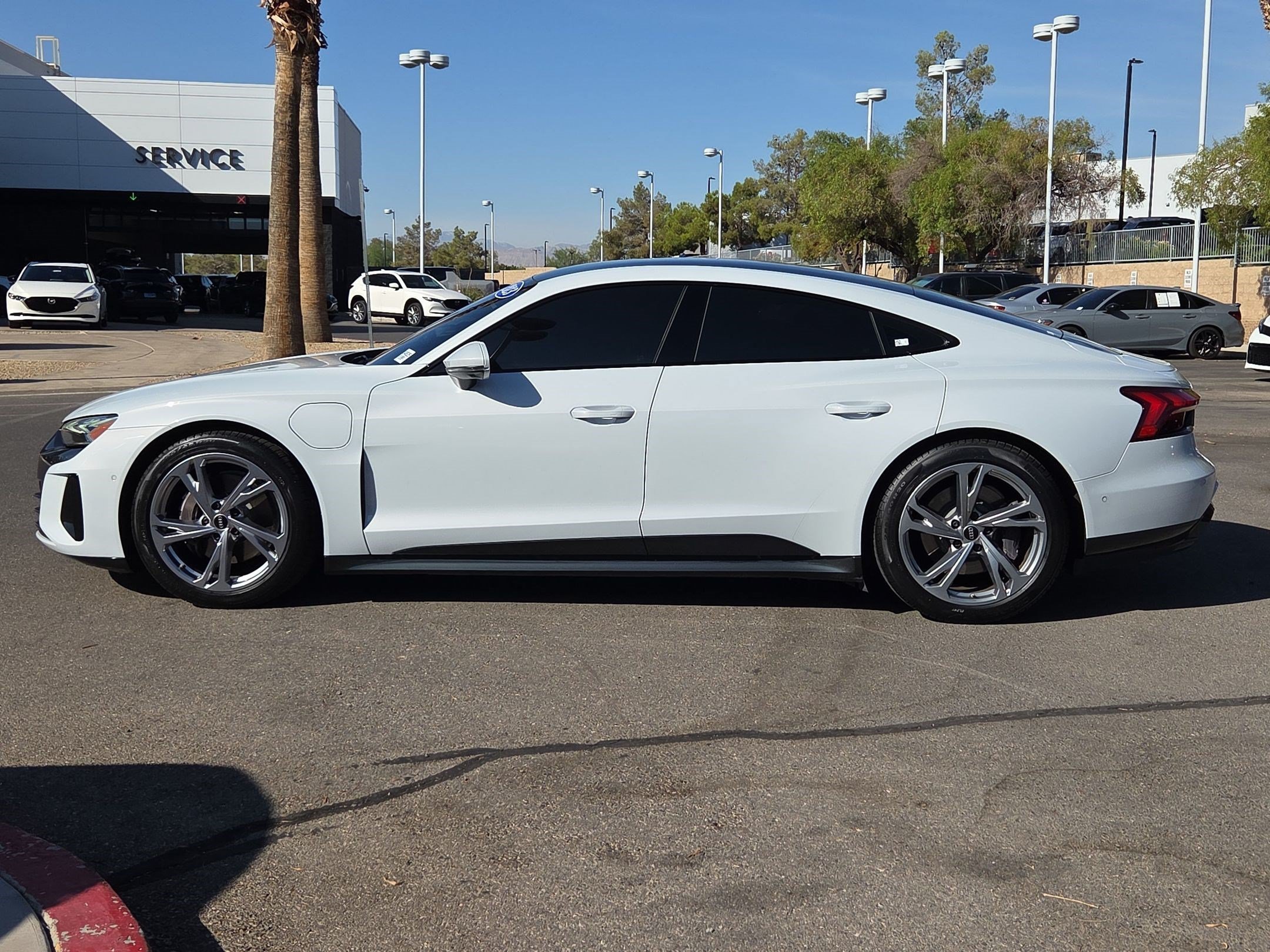 Used 2023 Audi e-tron GT Prestige with VIN WAUDJBFW3P7002684 for sale in Las Vegas, NV