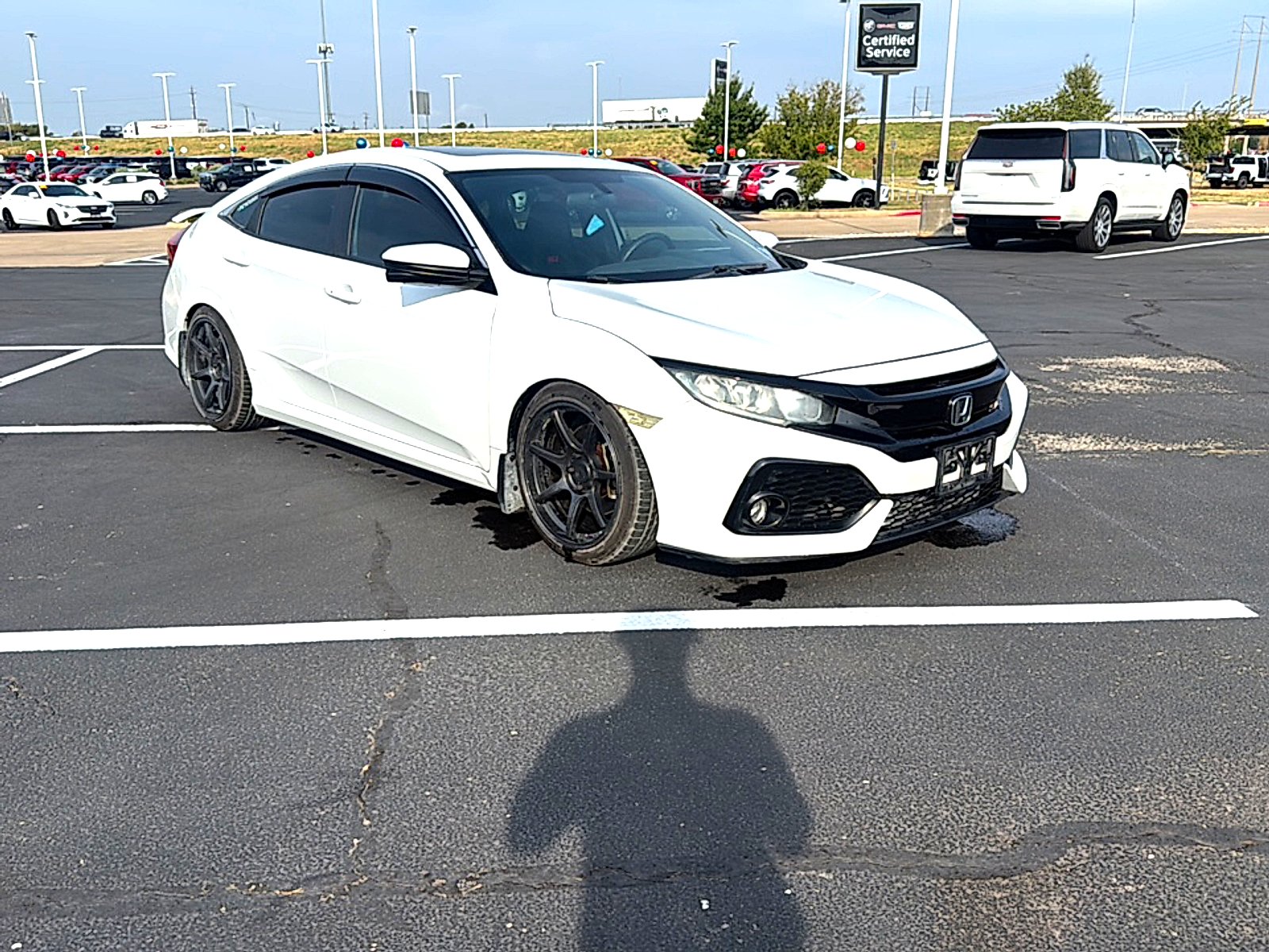 Used 2019 Platinum White Pearl Honda  image 4