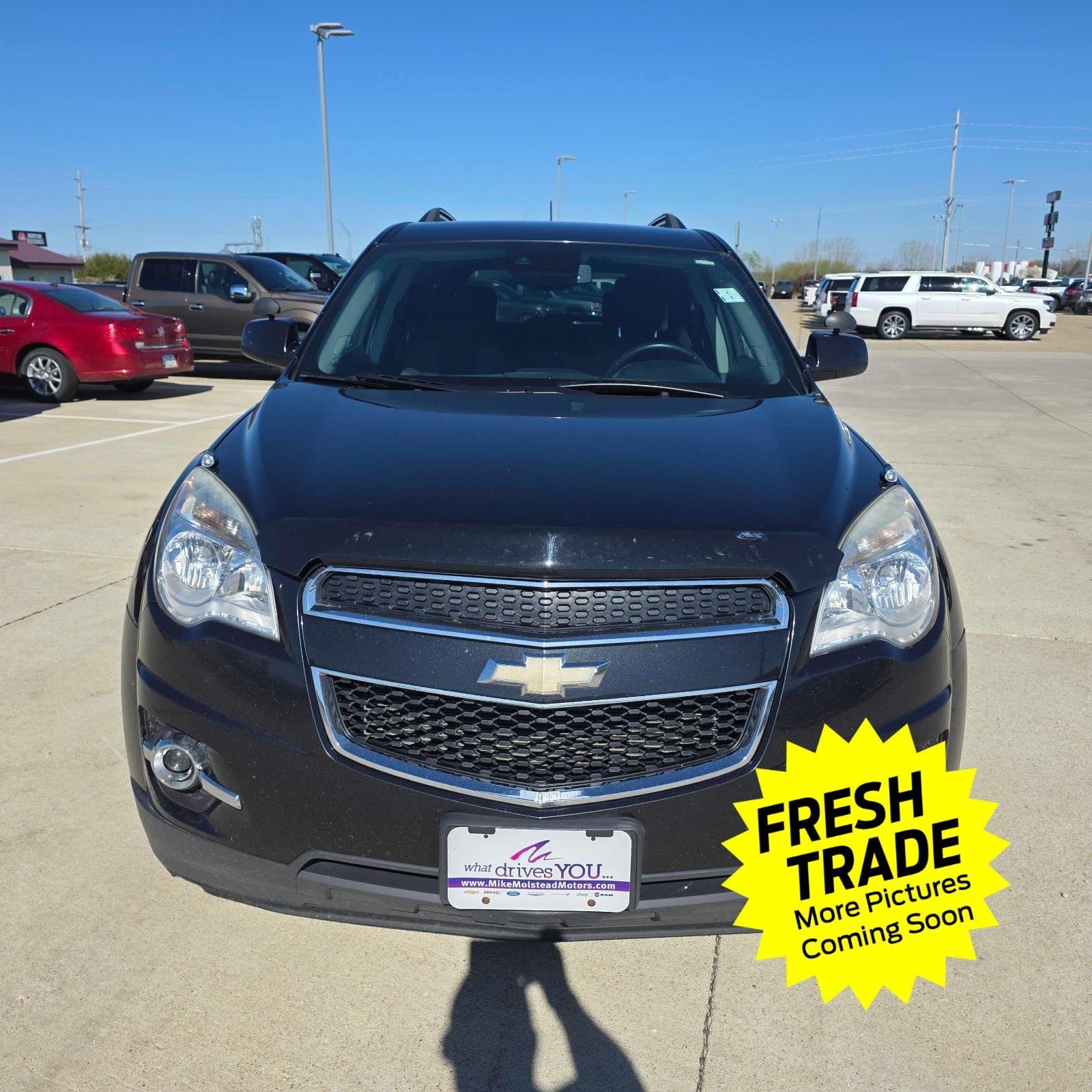 Used 2014 Chevrolet Equinox 2LT with VIN 2GNALCEK3E6100980 for sale in Charles City, IA