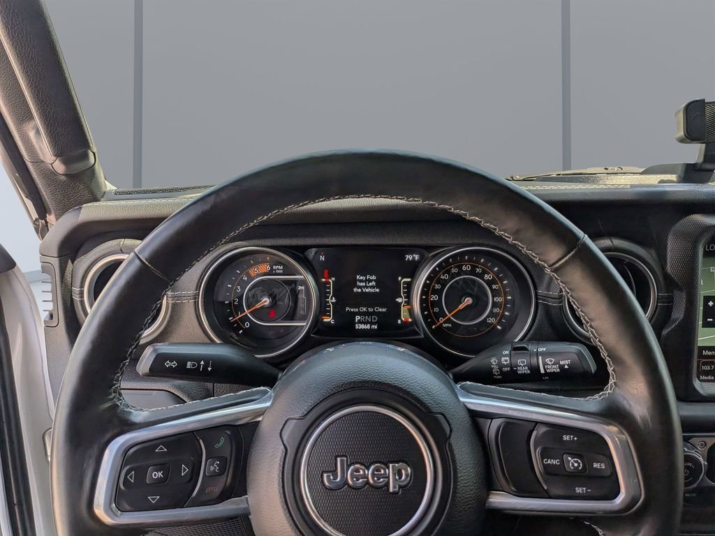 Used 2021 White Jeep Unlimited Sahara image 35