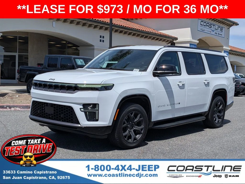 New 2026 Bright White Clear-Coat Exterior Paint Jeep Limited Altitude image 1