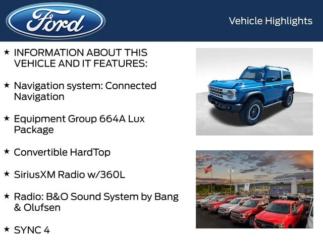 Used 2024 Blue Ford Heritage Limited Edition image 5