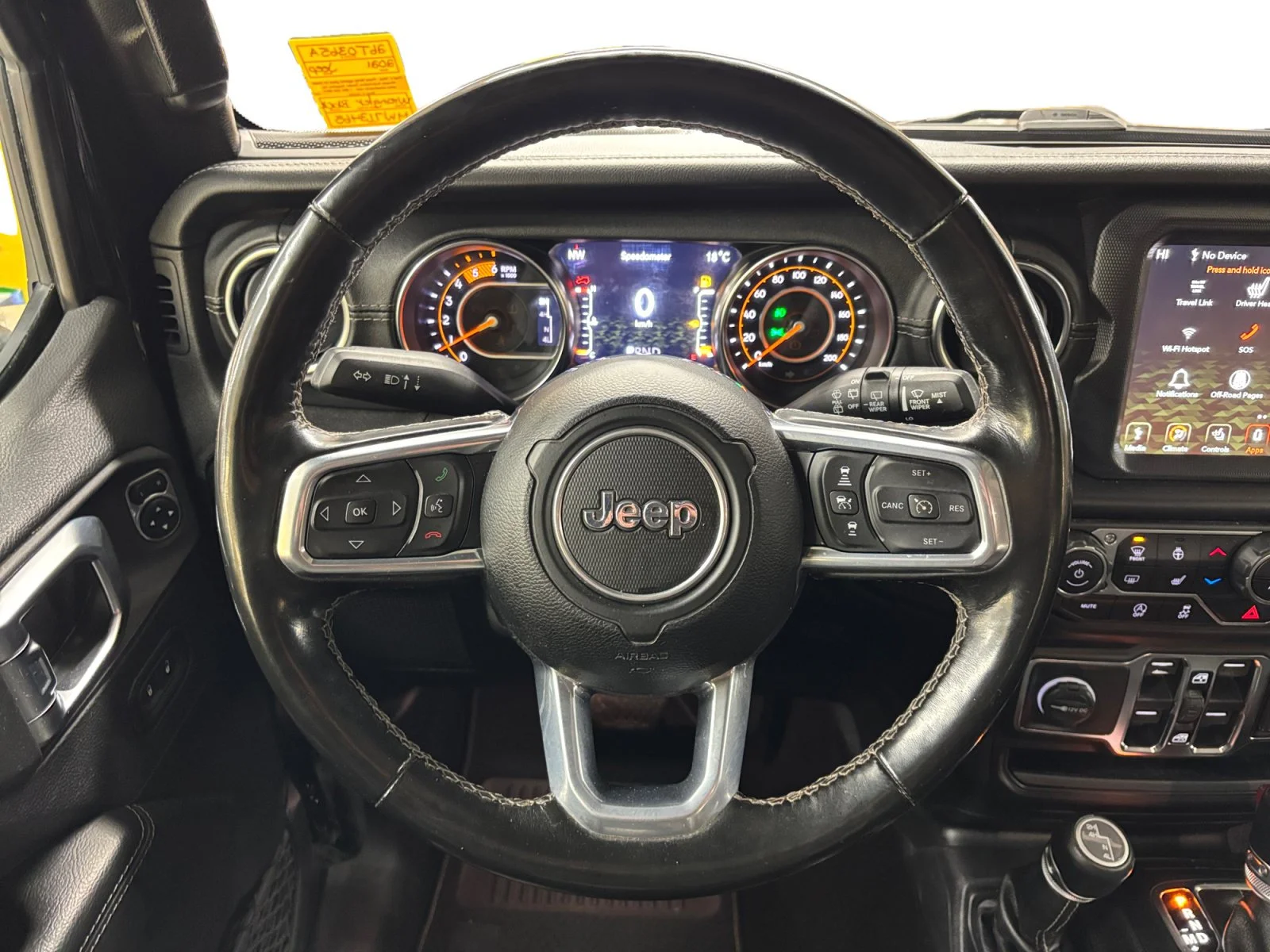 Used 2021 Black Jeep Unlimited Sahara 80th Anniversary image 13