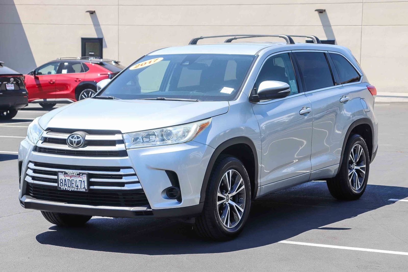 Used 2017 Celestial Silver Metallic Toyota LE image 3