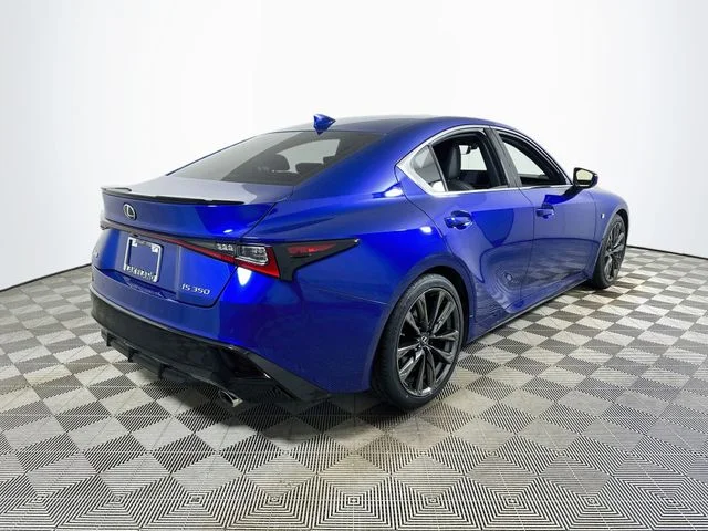 Certified Used 2021 Blue Lexus 350 F SPORT image 3