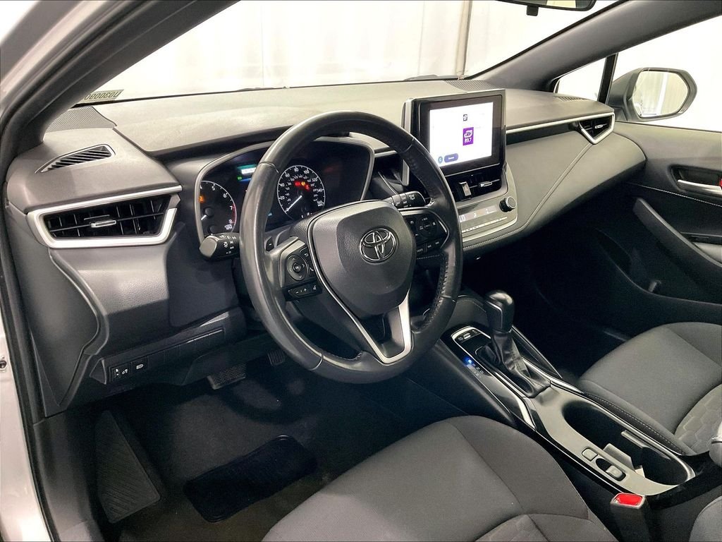 Used 2024 Classic Silver Metallic Toyota SE image 8
