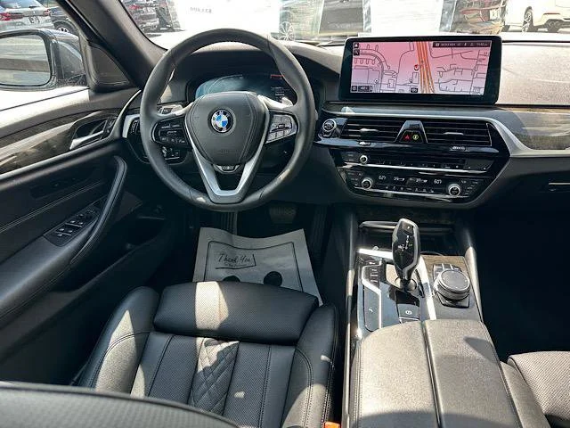 Certified Used 2023 Dark Graphite Metallic BMW 530i xDrive image 22