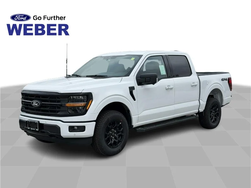 New 2026 Oxford White Ford XLT 4WD SuperCrew 5.5