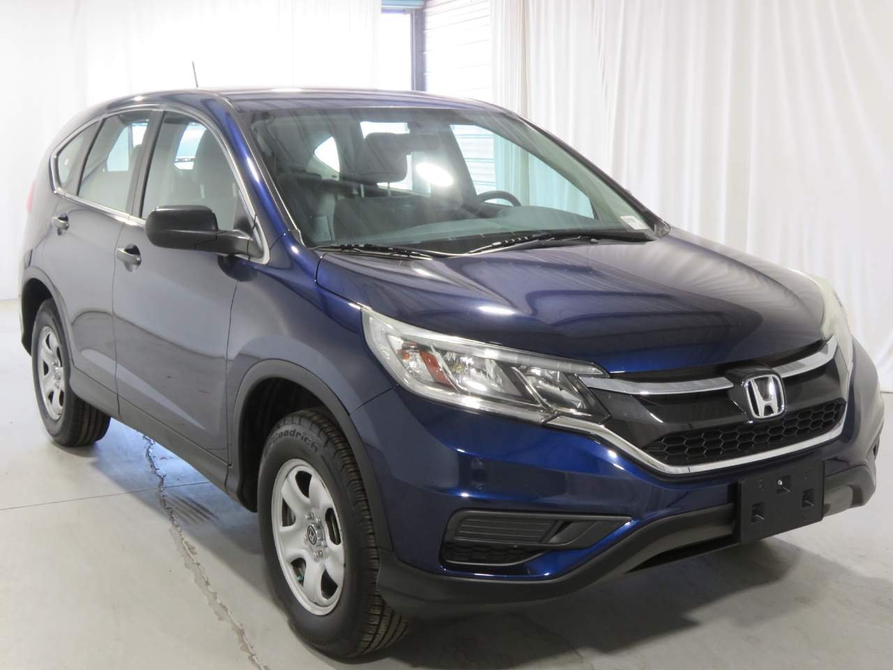 Used 2015 Obsidian Blue Pearl Honda LX image 3