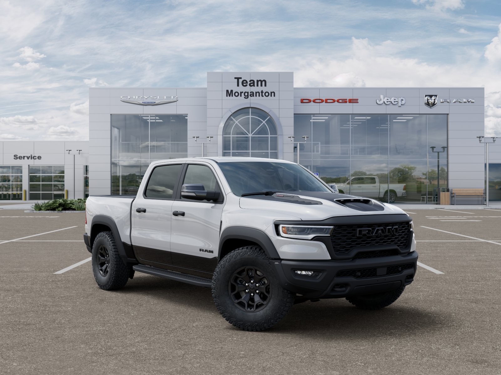 New 2026 Bright White Clear-Coat Exterior Paint RAM RHO image 16