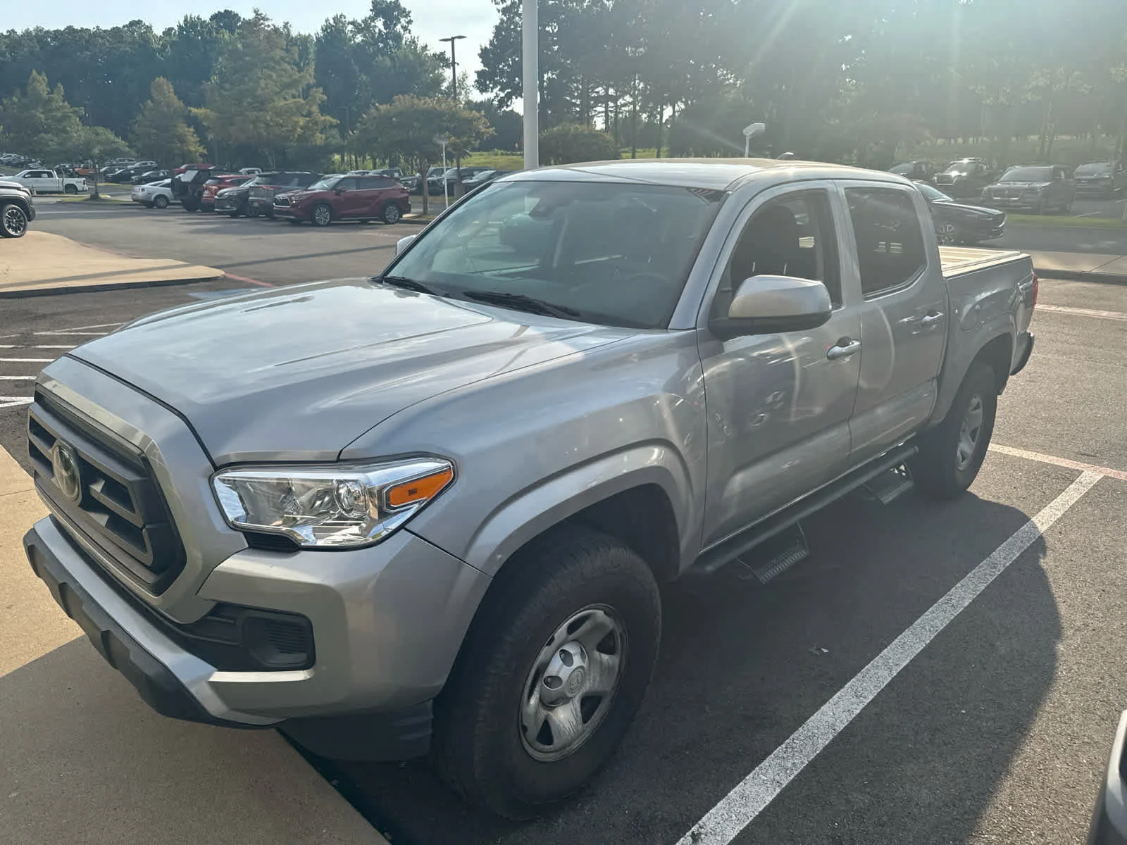 Used 2021 Toyota Tacoma SR with VIN 3TMCZ5AN1MM421643 for sale in Little Rock