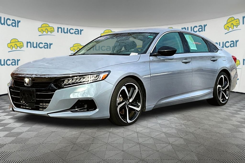 Used 2022 Gray Honda Sport Special Edition image 3