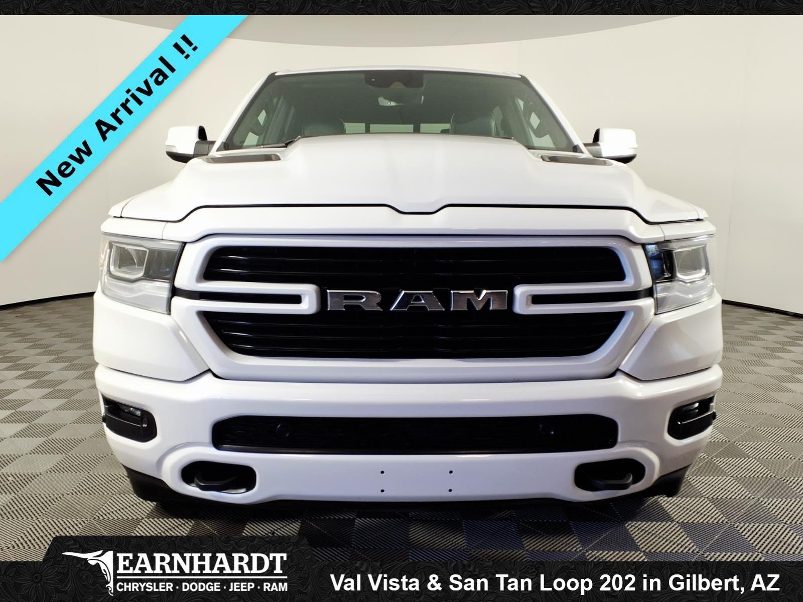 Certified Used 2022 Ivory White Tri-Coat Pearlcoat Ram Laramie image 2