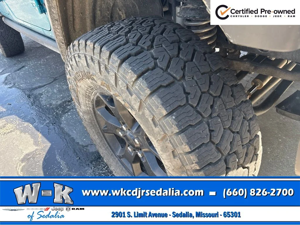 Certified Used 2020 Teal Jeep Unlimited Sport image 4