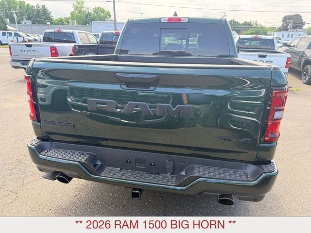 New 2026 Serrano-Green Metallic Exterior Paint RAM Big Horn/Lone Star image 6