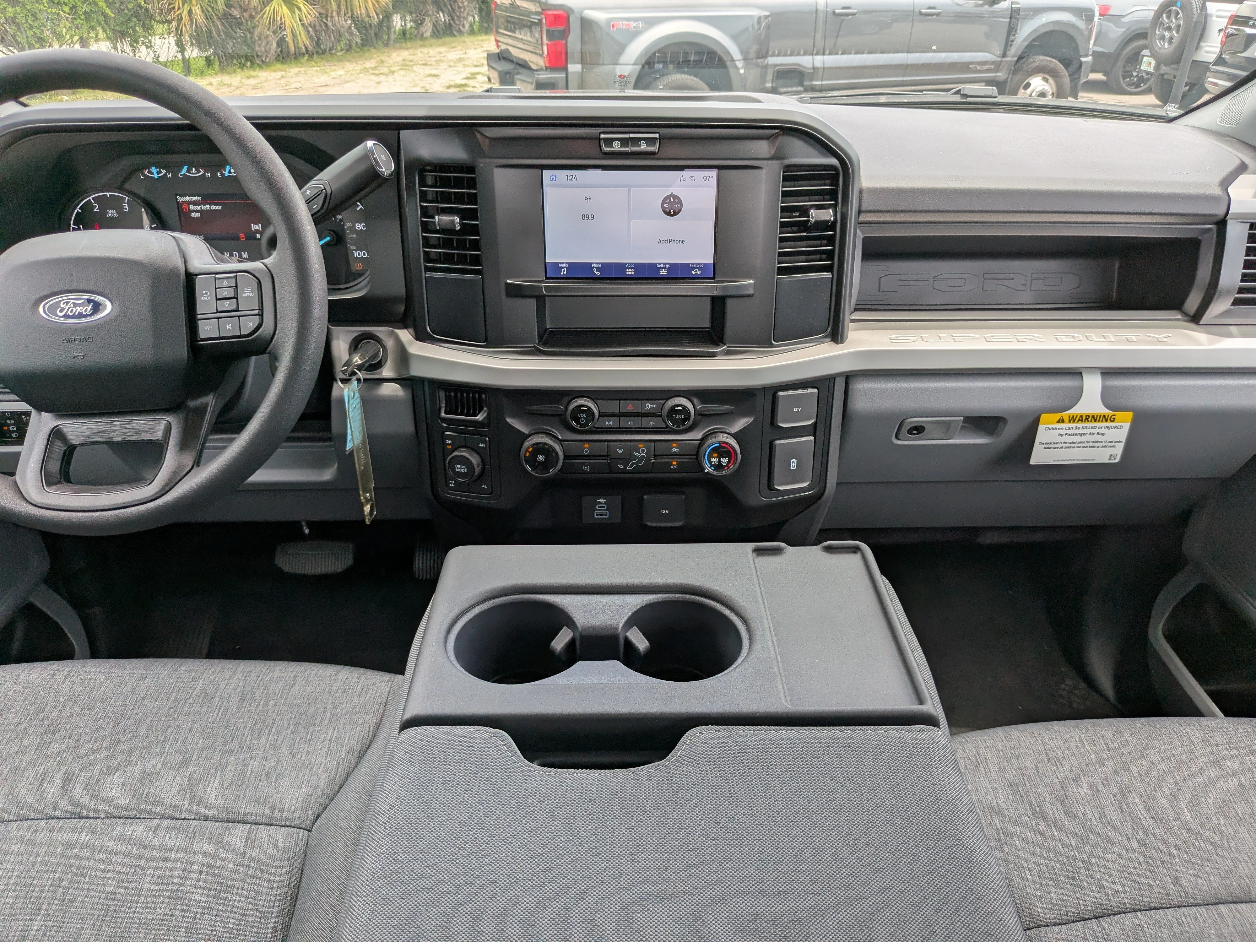 New 2026 Agate Black Metallic Ford F-350® XL image 14