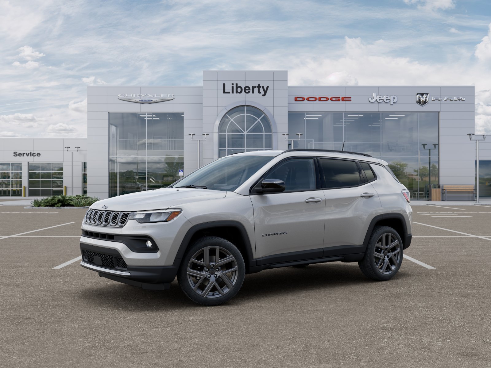 New 2026 Silver Zynith Metallic Clearcoat Jeep Latitude image 30