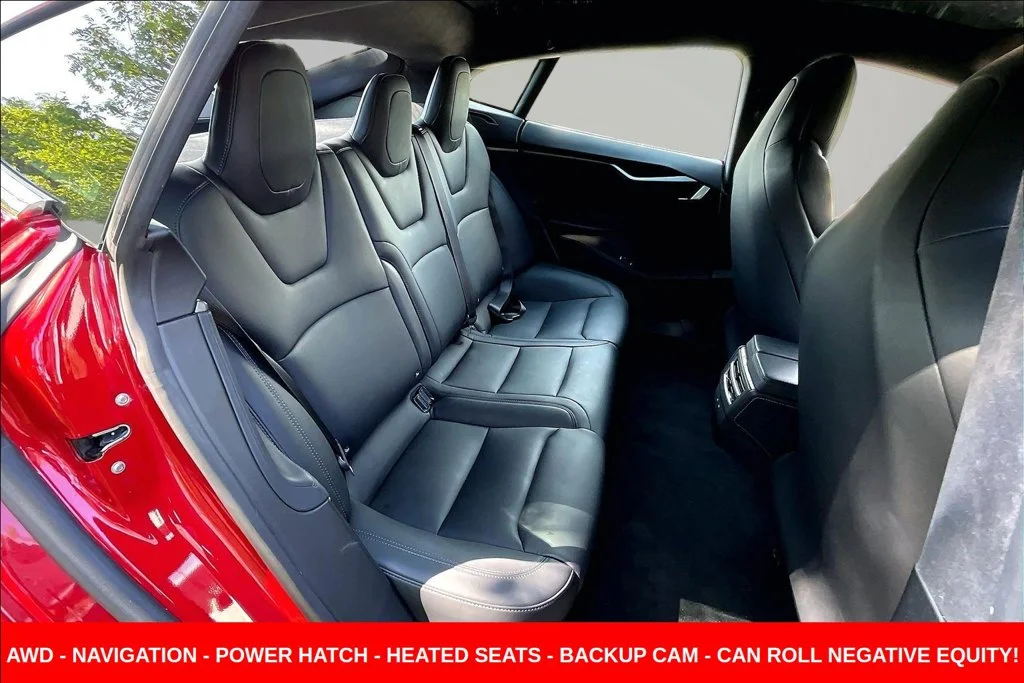 Used 2018 Red Tesla 100D image 28