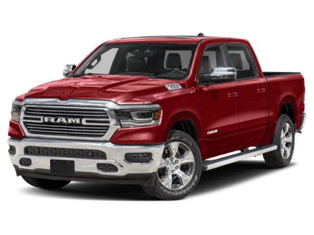 Used 2024 Flame Red Clearcoat Ram Laramie image 1
