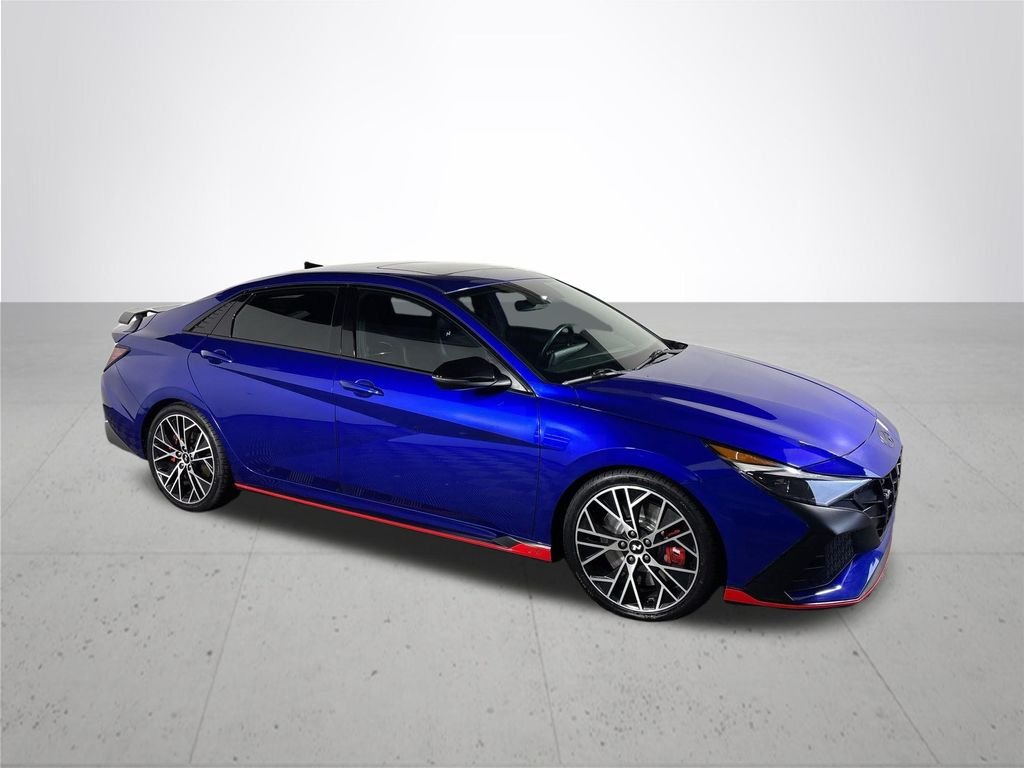 Used 2022 Intense Blue Hyundai Base image 4