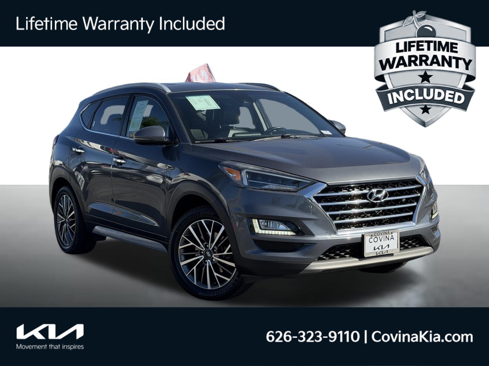 Used 2019 Hyundai Tucson Limited with VIN KM8J33AL5KU041804 for sale in Covina, CA