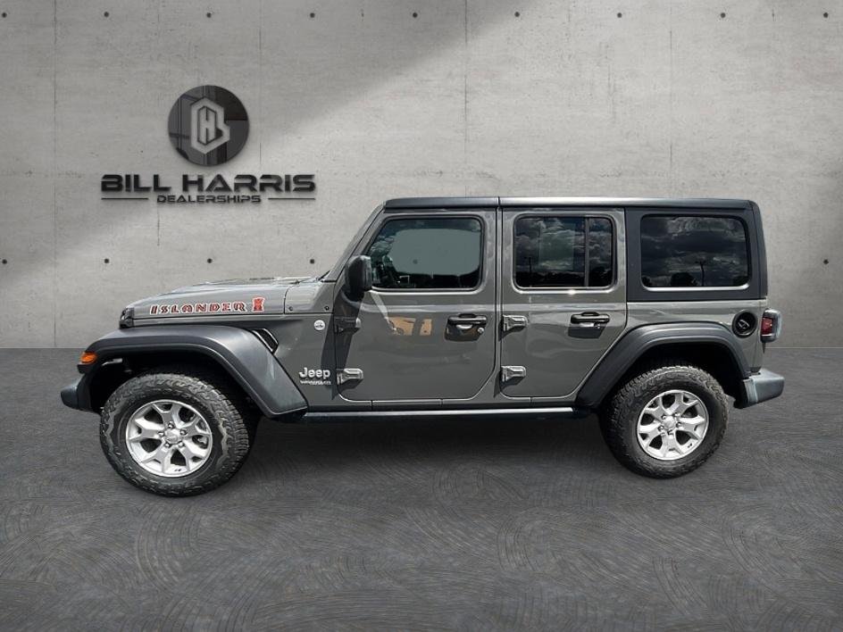 Used 2021 Gray Jeep Unlimited Sport image 8