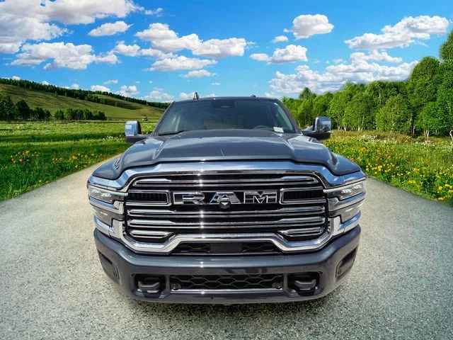 New 2026 Forged Blue Metallic Exterior Paint RAM Laramie image 2