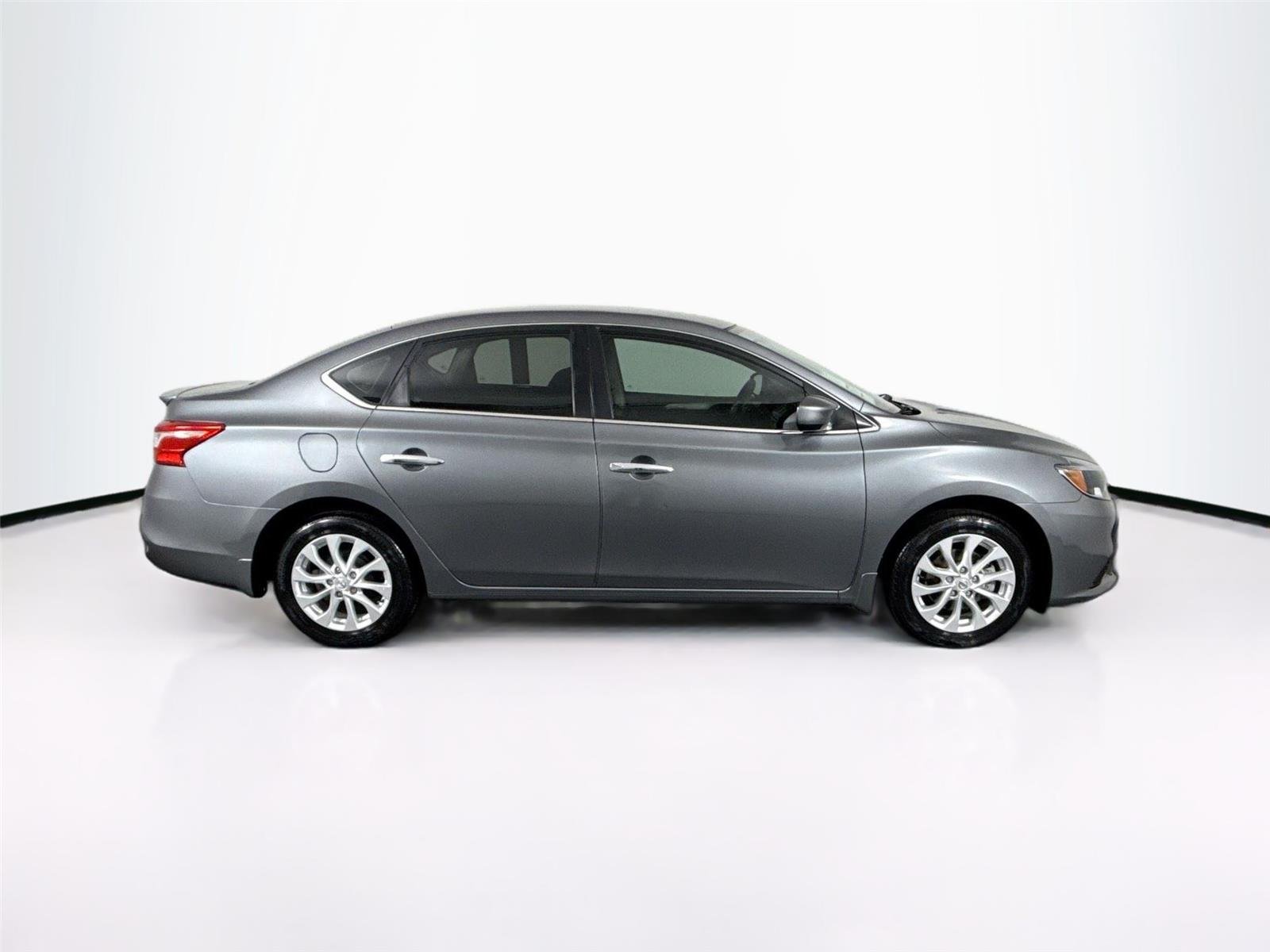Used 2017 Gun Metallic Nissan S image 8