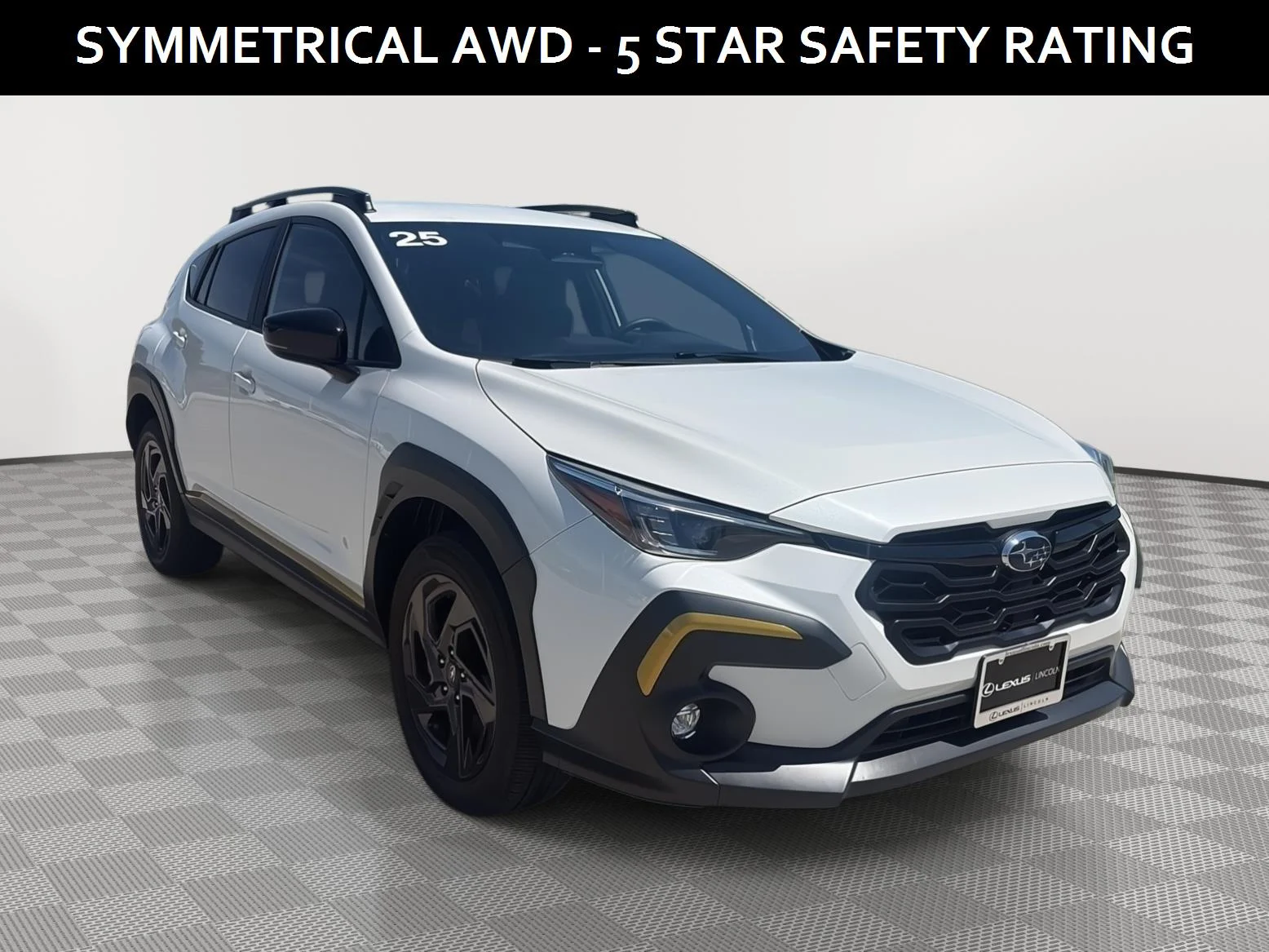 Used 2025 Crystal White Pearl Subaru Sport image 1