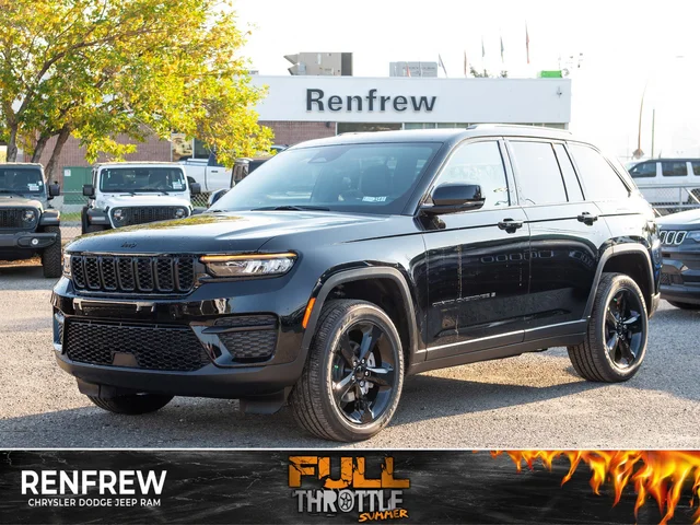 2025 Jeep Grand Cherokee Altitude* 4x4, Sunroof, Trailer Tow Pkg, Heated Leather