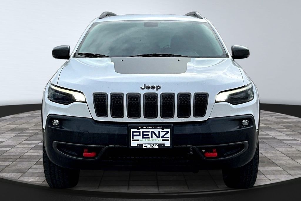 Used 2019 Jeep Cherokee Trailhawk with VIN 1C4PJMBX2KD361691 for sale in Rochester, Minnesota