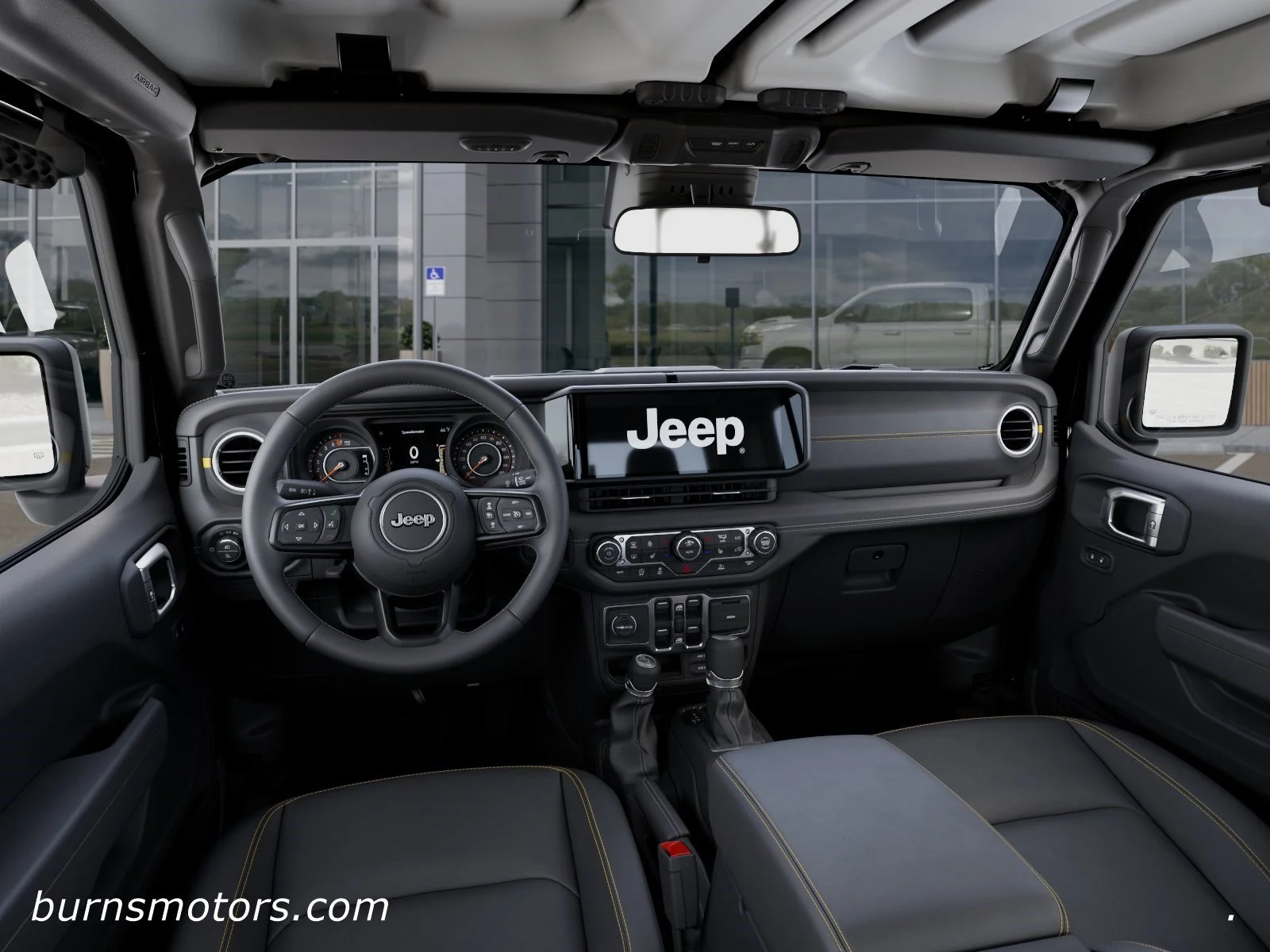New 2026 Black Clear-Coat Exterior Paint Jeep Texas Trail image 14