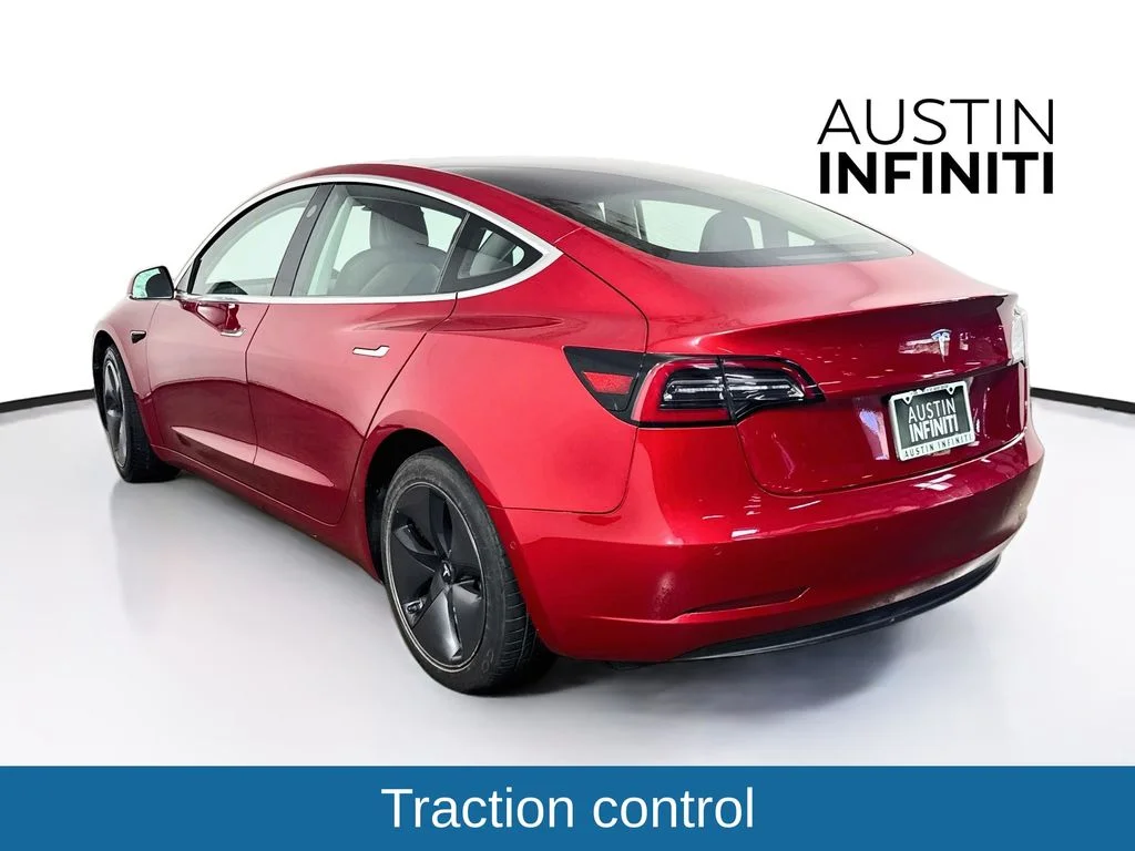 Used 2020 Red Tesla Standard image 5