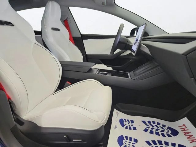Used 2025 Deep Blue Metallic Tesla Performance image 28