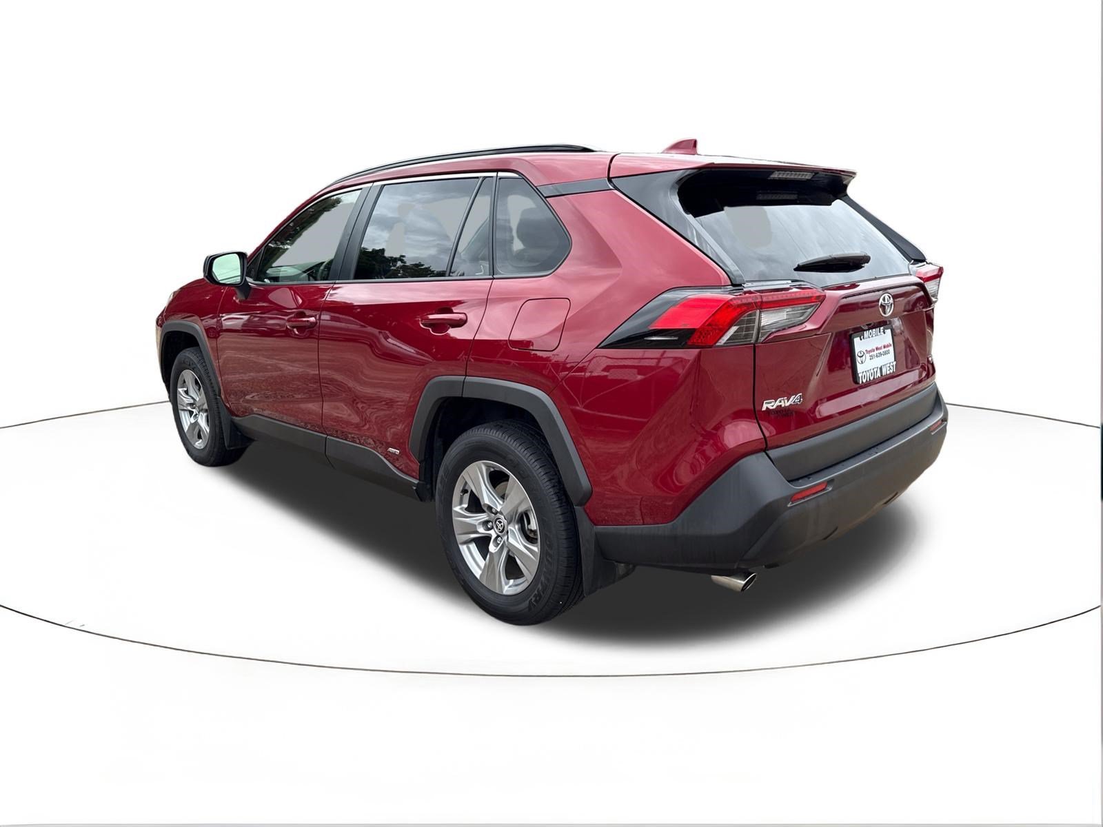 Certified Used 2025 Ruby Flare Pearl Toyota Hybrid LE image 5