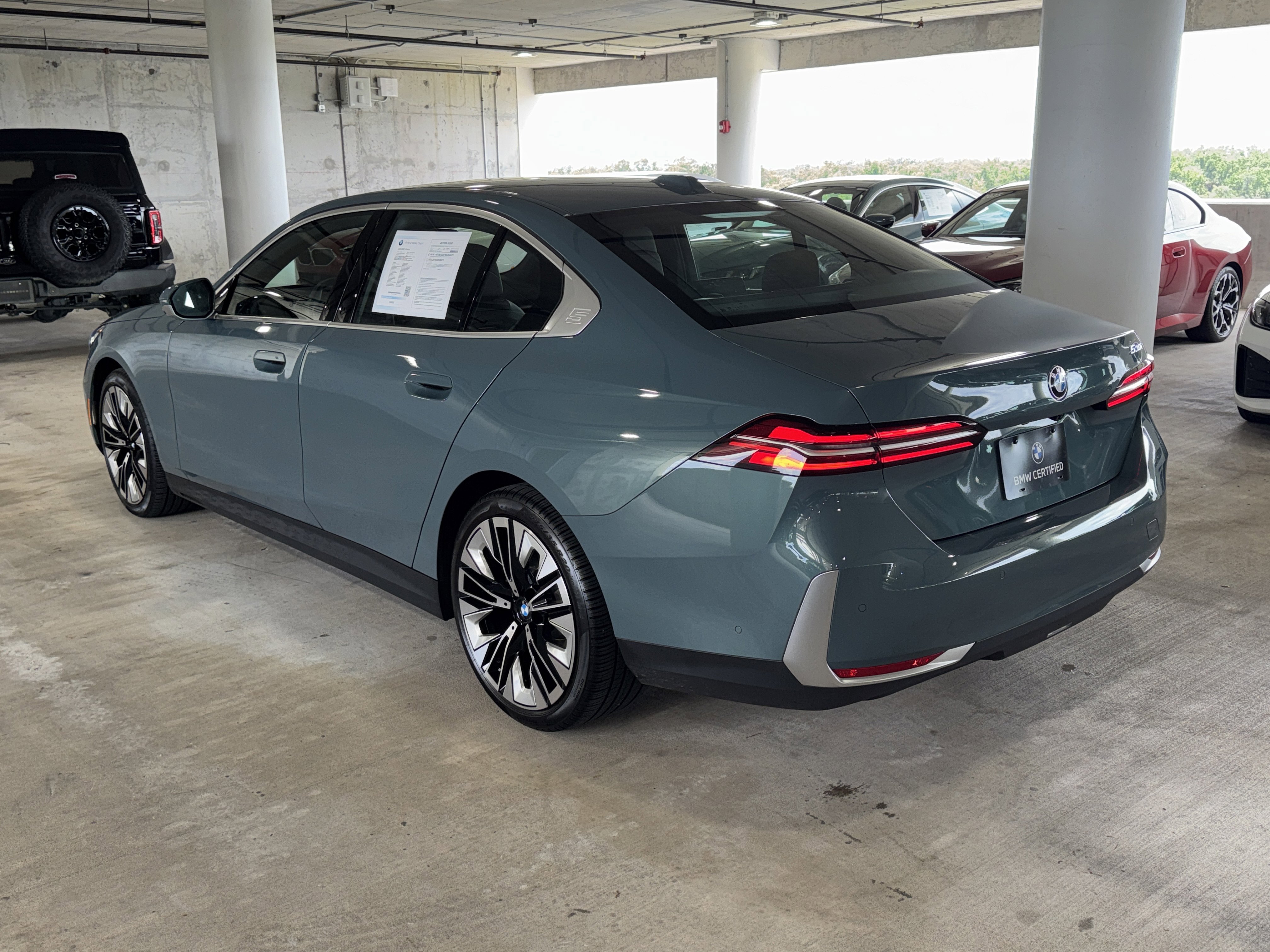 Used 2026 Cape York Green Metallic BMW 530i image 6