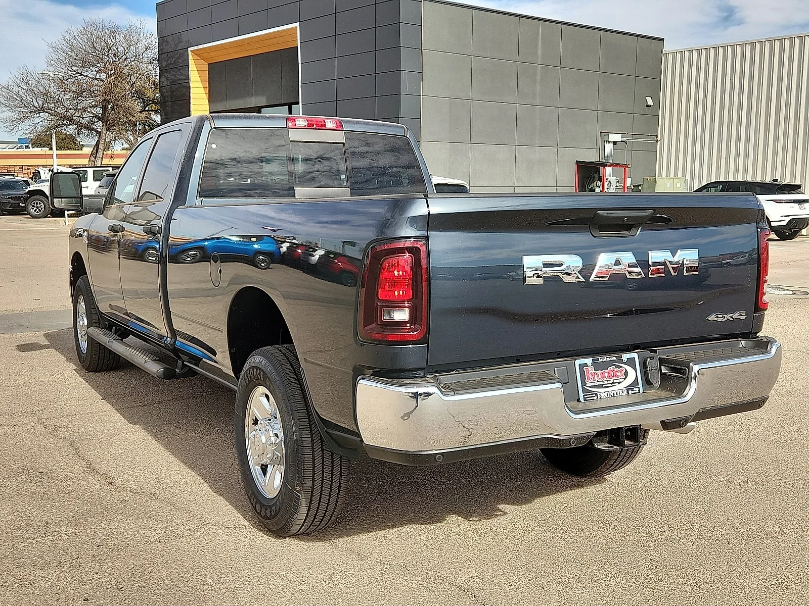 New 2026 Forged Blue Metallic  Paint Ram TRADESMAN CREW CAB 4X4 8