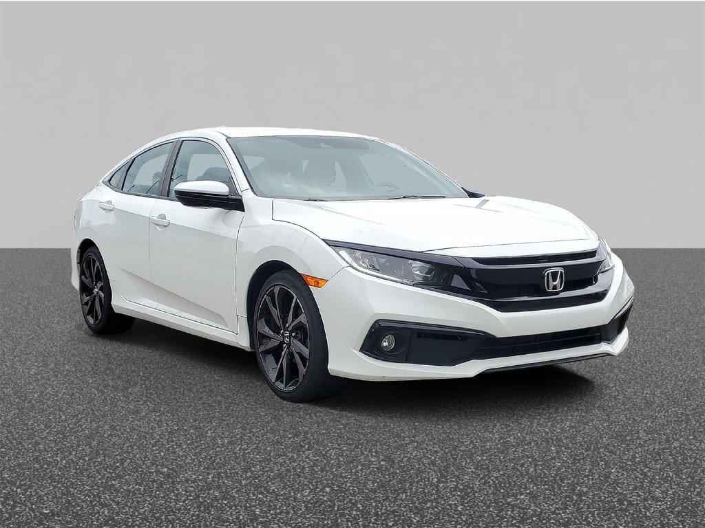 Certified Used 2020 Platinum White Pearl Honda Sport image 4