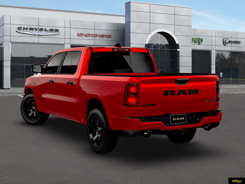 New 2026 Molten Red Pearl-Coat Exterior Paint RAM Big Horn/Lone Star image 4