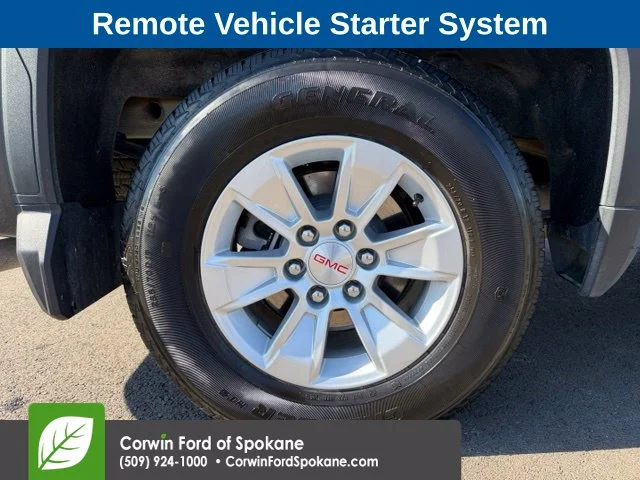 Used 2021 Dark Sky Metallic GMC SLE image 9