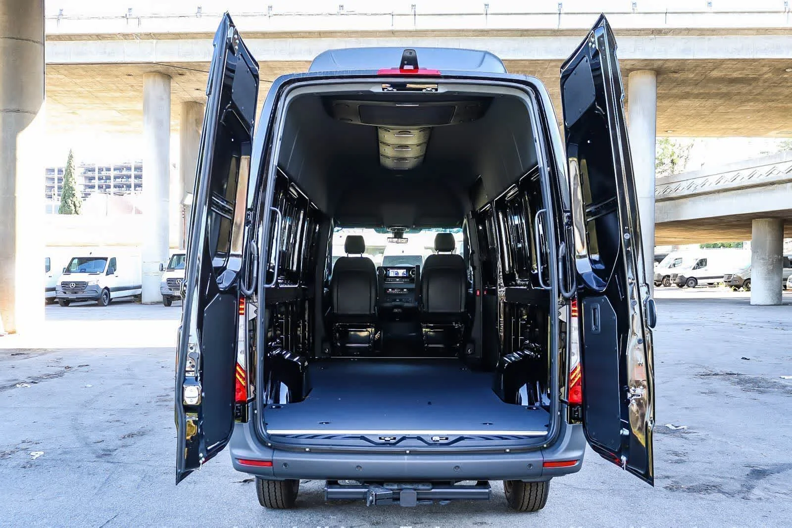 New 2026 Obsidian Black Metallic Mercedes-Benz Cargo 170WB High Roof AWD 2.0L I4 Diesel Turbo HO image 34
