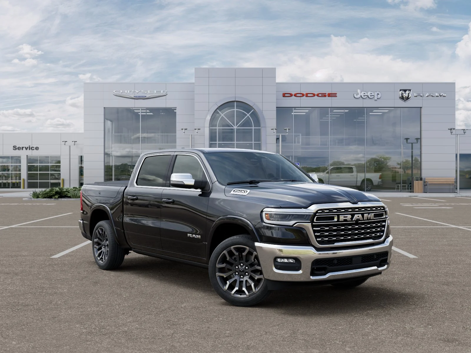 New 2026 Diamond Black Crystal Pearl-Coat Exterior Paint RAM Limited image 31