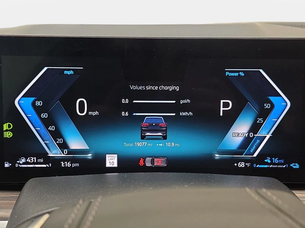Used 2025 Black Sapphire Metallic BMW xDrive50e image 18