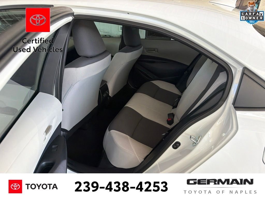 Used 2025 White Toyota LE image 11