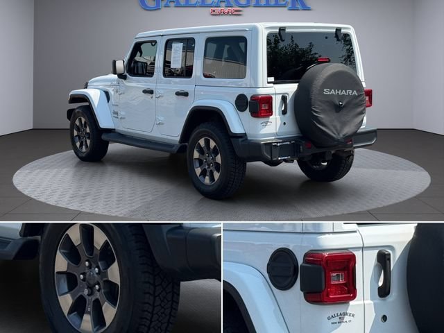 Used 2018 White Jeep Sahara 4x4 image 8