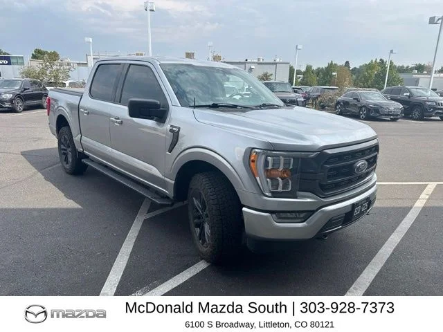Used 2021 Silver Ford XLT image 1